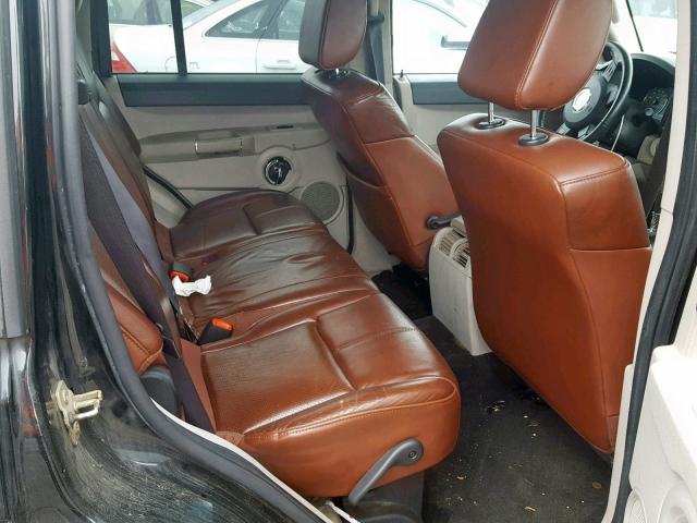 1J8HG58N96C127390 - 2006 JEEP COMMANDER 黑色 照片 6