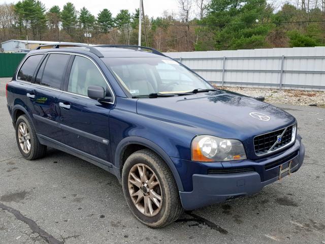 YV1CZ91H841128024 - 2004 VOLVO XC90 T6 BLUE photo 1