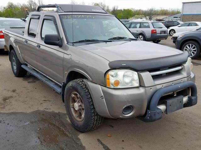 1N6ED29Y34C438754 - 2004 NISSAN FRONTIER C TAN photo 1