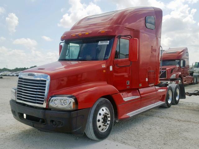 1FUJBBAV87LV92141 - 2007 FREIGHTLINER CONVENTION RED photo 2