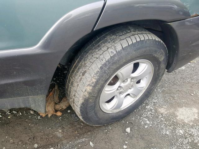 4F2CZ96184KM02222 - 2004 MAZDA TRIBUTE ES 绿色 照片 9