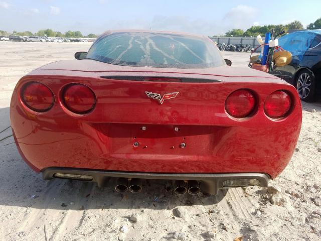 1G1YY25W095107479 - 2009 CHEVROLET CORVETTE  photo 6