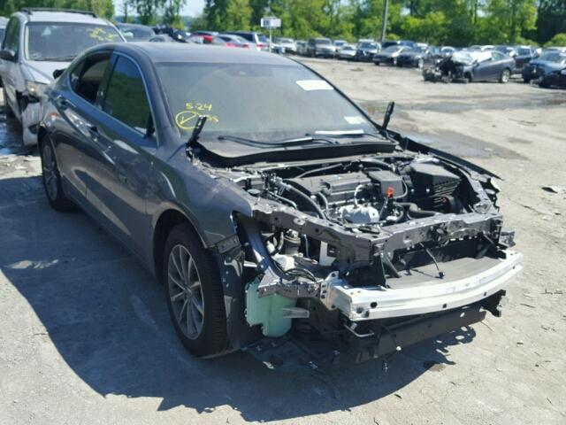 19UUB1F36JA011102 - 2018 ACURA TLX GRAY photo 1