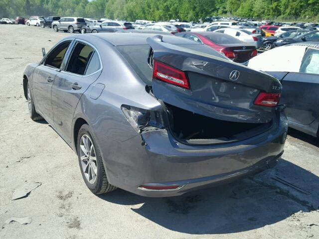 19UUB1F36JA011102 - 2018 ACURA TLX GRAY photo 3