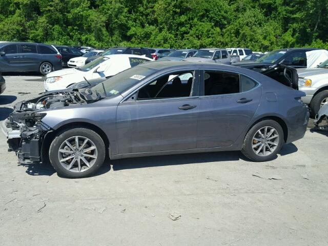 19UUB1F36JA011102 - 2018 ACURA TLX GRAY photo 9