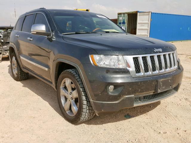 1C4RJFCT4DC545054 - 2013 JEEP GRAND CHER BLACK photo 1