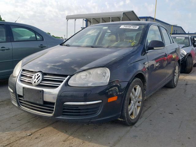 3VWFT71K56M852762 - 2006 VOLKSWAGEN JETTA TDI BLACK photo 2