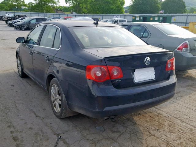 3VWFT71K56M852762 - 2006 VOLKSWAGEN JETTA TDI BLACK photo 3