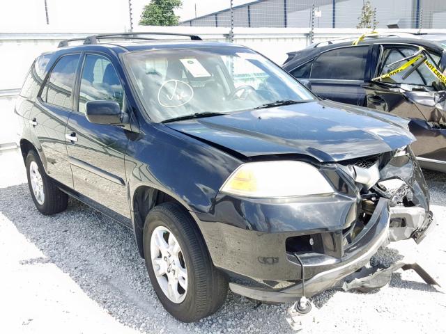 2HNYD18926H533837 - 2006 ACURA MDX TOURIN BLACK photo 1