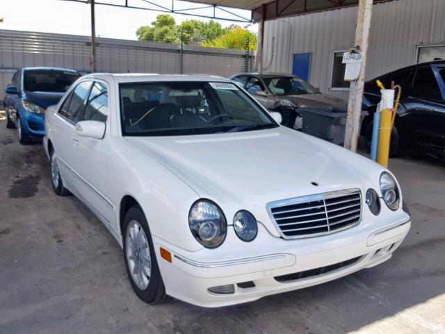 WDBJF65J81B329508 - 2001 MERCEDES-BENZ E 320 WHITE photo 1