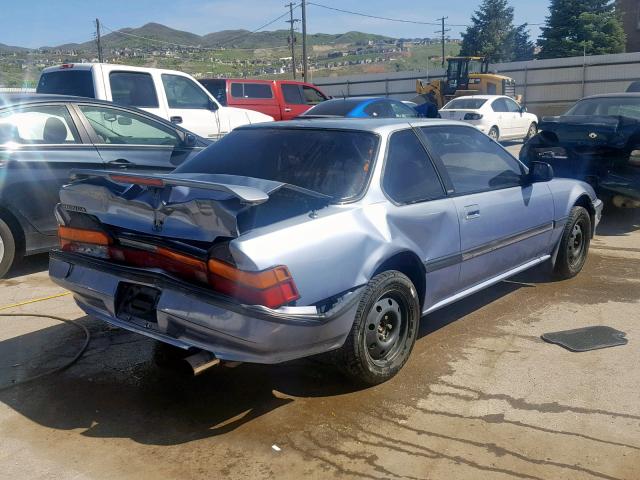 JHMBA4143KC060434 - 1989 HONDA PRELUDE SI GRAY photo 4