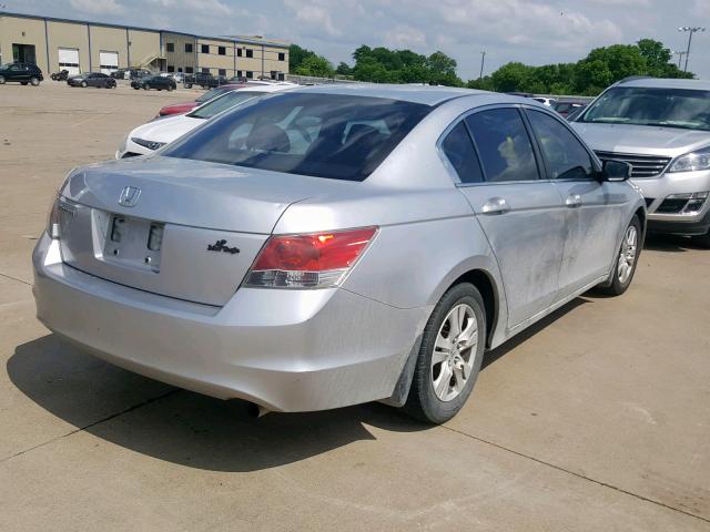 JHMCP26428C026333 - 2008 HONDA ACCORD LXP SILVER photo 4