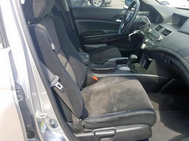 JHMCP26428C026333 - 2008 HONDA ACCORD LXP SILVER photo 5