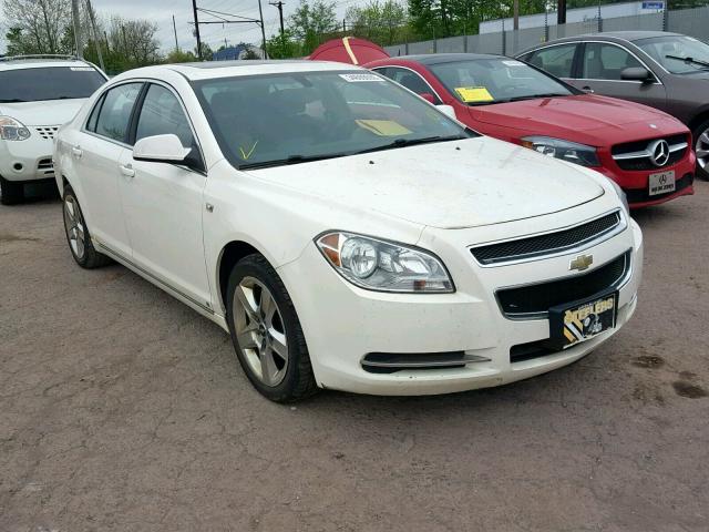 1G1ZH57B584260184 - 2008 CHEVROLET MALIBU 1LT 白色 照片 1