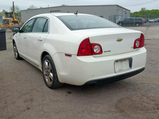 1G1ZH57B584260184 - 2008 CHEVROLET MALIBU 1LT 白色 照片 3