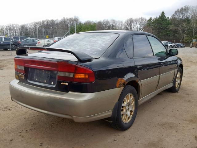 4S3BE896127212528 - 2002 SUBARU LEGACY OUT BLACK photo 4