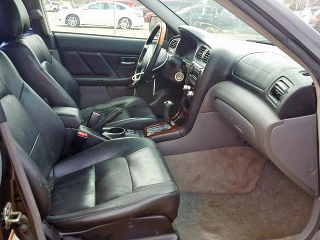 4S3BE896127212528 - 2002 SUBARU LEGACY OUT BLACK photo 5