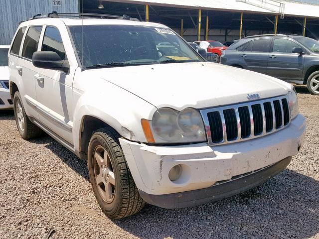 1J8HR58P07C539632 - 2007 JEEP GRAND CHER WHITE photo 1