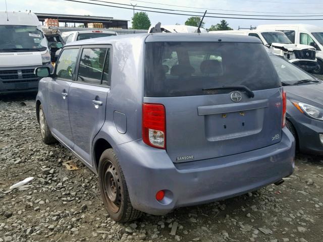 JTLZE4FE4CJ011038 - 2012 TOYOTA SCION XB 蓝色 照片 3