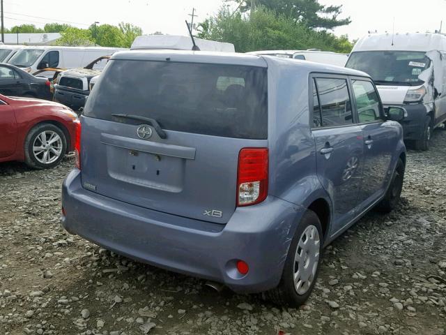 JTLZE4FE4CJ011038 - 2012 TOYOTA SCION XB 蓝色 照片 4