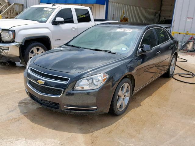 1G1ZD5E19BF369202 - 2011 CHEVROLET MALIBU 2LT BLACK photo 2