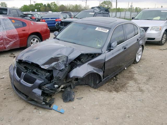 WBAVB33546KR74003 - 2006 BMW 330 I GRAY photo 2