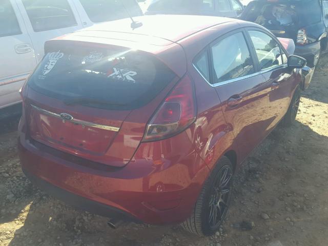 3FADP4FJ9EM219635 - 2014 FORD FIESTA TIT RED photo 4