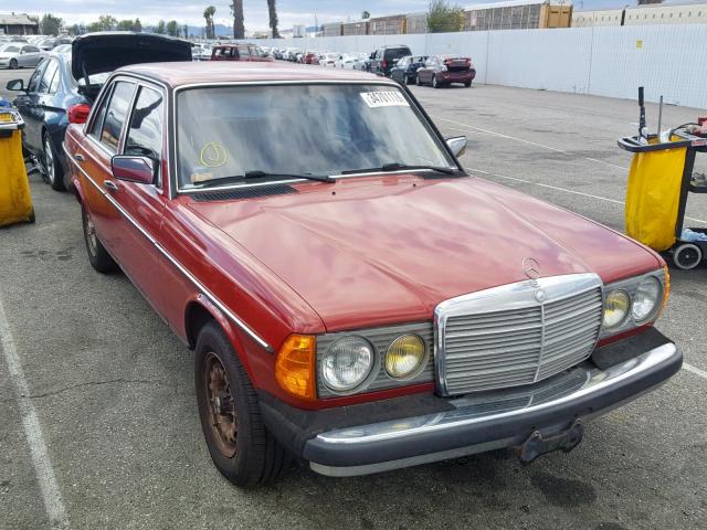 WDBAB33A9EA142237 - 1984 MERCEDES-BENZ 300 DT RED photo 1