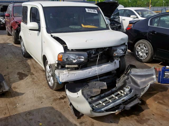 JN8AZ2KR3AT166051 - 2010 NISSAN CUBE BASE WHITE photo 1