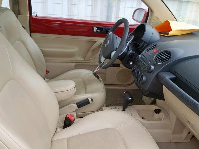 3VWRG31C17M506891 - 2007 VOLKSWAGEN NEW BEETLE Rot Foto 5