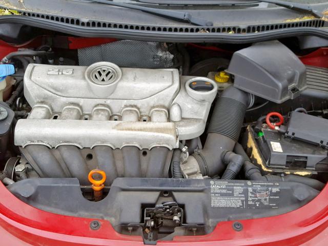 3VWRG31C17M506891 - 2007 VOLKSWAGEN NEW BEETLE Rot Foto 7