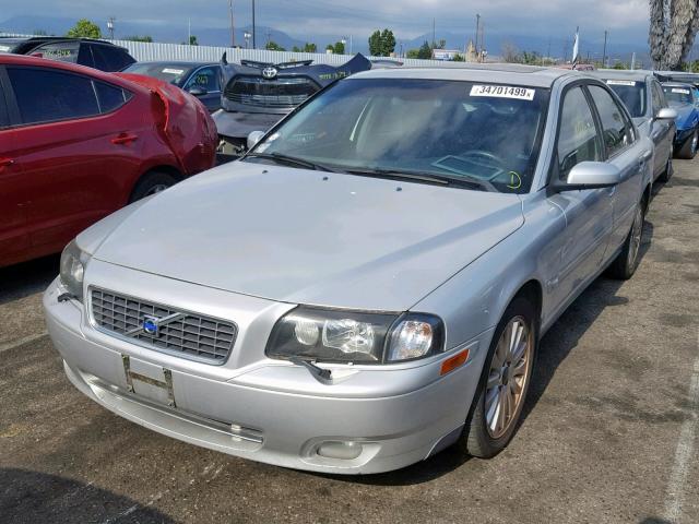 YV1TS91Z041380654 - 2004 VOLVO S80 T6 SILVER photo 2