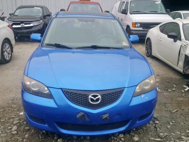 JM1BK123451333397 - 2005 MAZDA 3 S BLUE photo 9