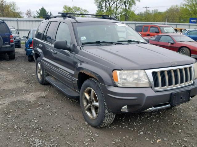 1J4GW58J64C105146 - 2004 JEEP GRAND CHER GRAY photo 1