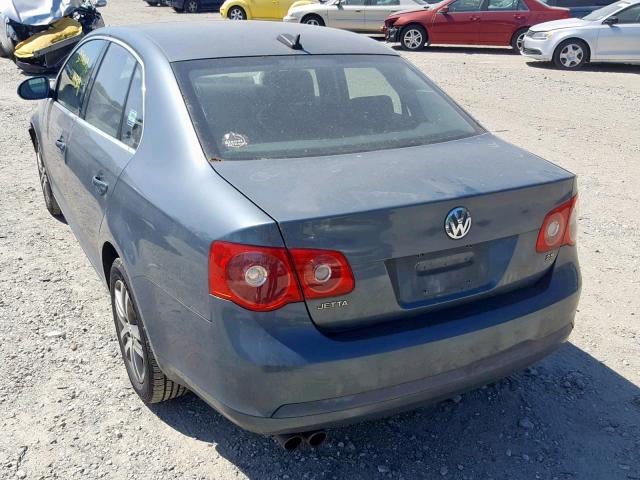 3VWSF71K76M640645 - 2006 VOLKSWAGEN JETTA 2.5 GRAY photo 3