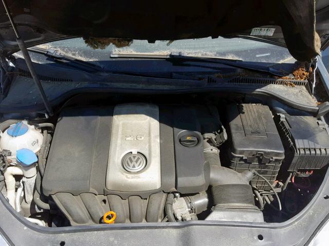 3VWSF71K76M640645 - 2006 VOLKSWAGEN JETTA 2.5 GRAY photo 7