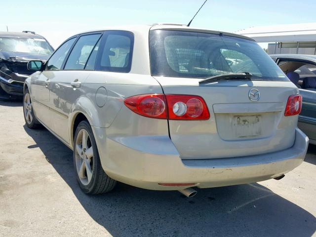 1YVFP82D945N64804 - 2004 MAZDA 6 S GOLD photo 3