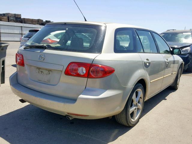 1YVFP82D945N64804 - 2004 MAZDA 6 S GOLD photo 4