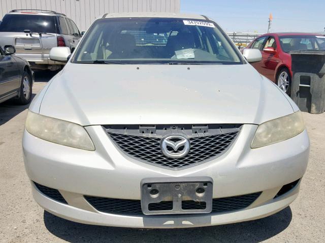 1YVFP82D945N64804 - 2004 MAZDA 6 S GOLD photo 9