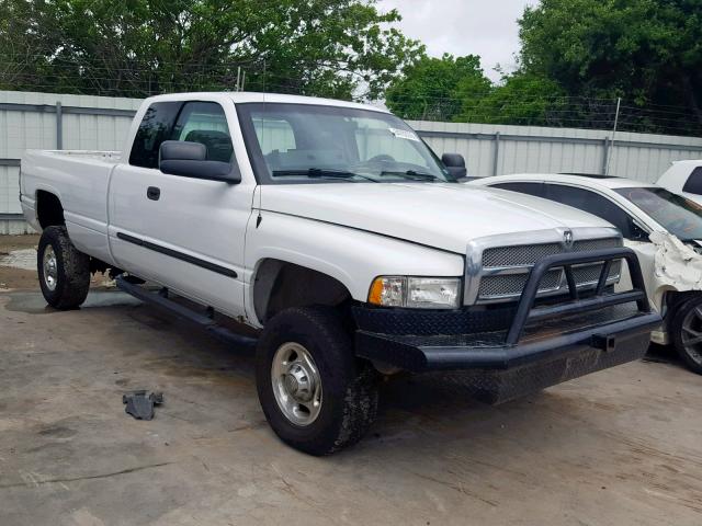 3B7KF23C42M201036 - 2002 DODGE RAM 2500 WHITE photo 1