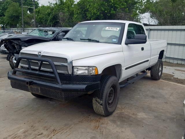 3B7KF23C42M201036 - 2002 DODGE RAM 2500 WHITE photo 2