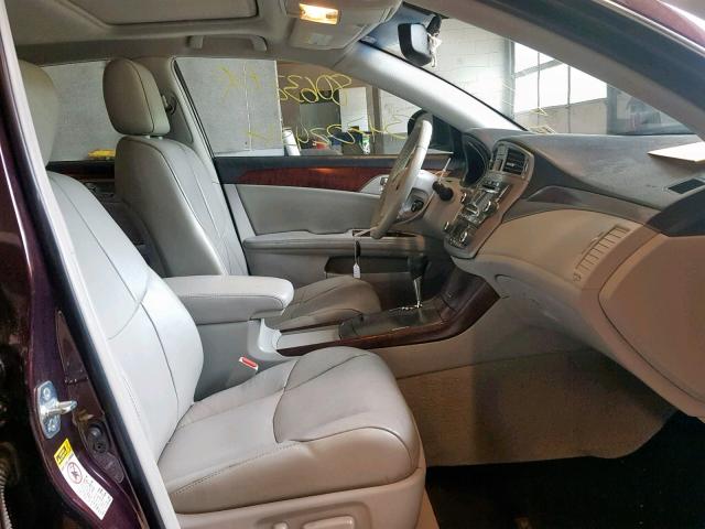 4T1BK3DB7BU428266 - 2011 TOYOTA AVALON BAS BURGUNDY photo 5