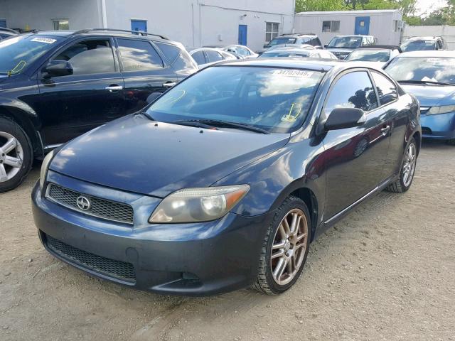 JTKDE177950040573 - 2005 TOYOTA SCION TC BLACK photo 2