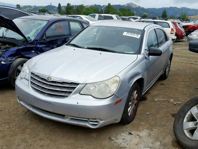 1C3LC46J38N181867 - 2008 CHRYSLER SEBRING LX SILVER photo 2