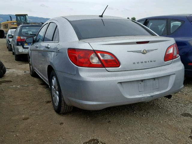 1C3LC46J38N181867 - 2008 CHRYSLER SEBRING LX SILVER photo 3