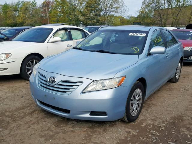 4T1BE46K37U550155 - 2007 TOYOTA CAMRY NEW BLUE photo 2