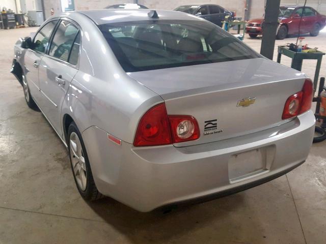1G1ZB5E06CF233186 - 2012 CHEVROLET MALIBU LS SILVER photo 3