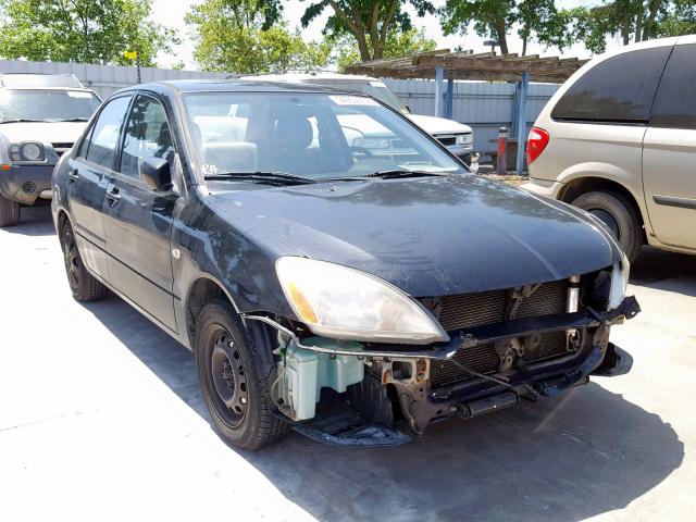 JA3AJ26E25U024072 - 2005 MITSUBISHI LANCER ES BLACK photo 1