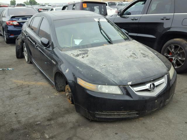 19UUA66234A010291 - 2004 ACURA TL BLACK photo 1