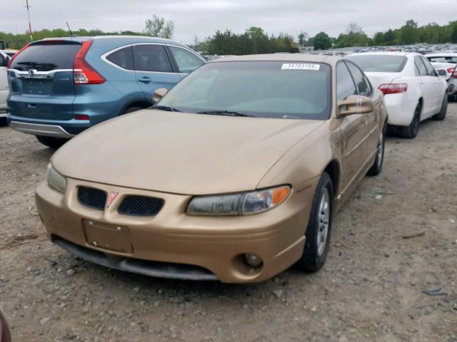 1G2WP52K0WF341507 - 1998 PONTIAC GRAND PRIX 金色 照片 2
